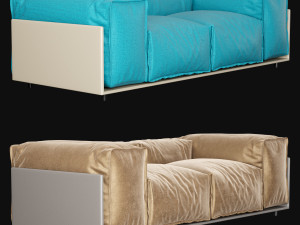 Modern sofa 3D Model