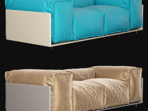 Modern sofa 3D Model