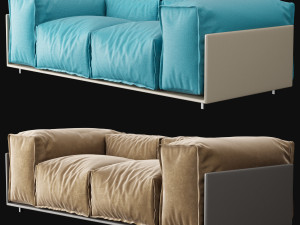 Modern sofa 3D Model