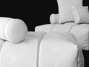 Pouf 4 big Modello 3D