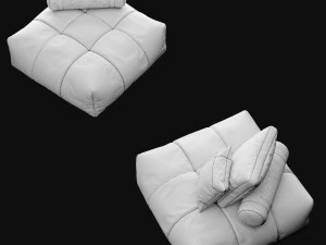 Pouf 4 big 3D Model