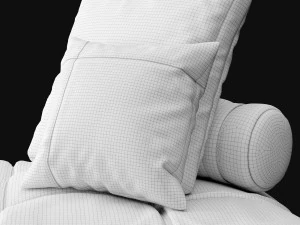 Pouf 4 big 3D Model