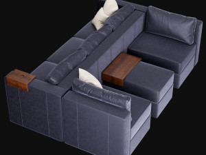Module sofa 3Dモデル