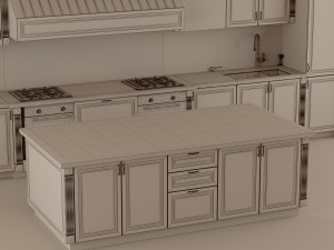Kitchen 5 Model 3D