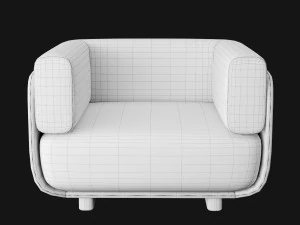 Shaal collection chair 3D Model