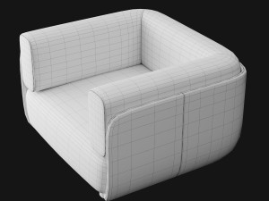 Shaal collection chair 3D 模型