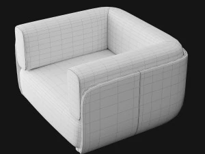 Shaal collection chair 3D Model