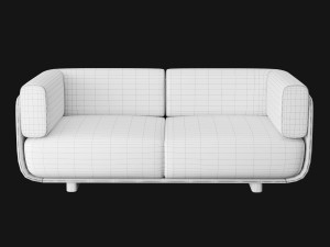 Shaal collection sofa 3D 模型