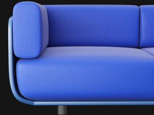 Shaal collection sofa 3D 模型