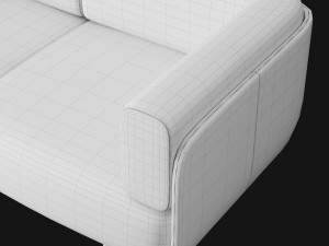 Shaal collection sofa 3D 模型