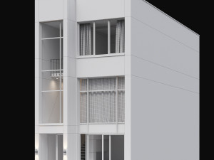 Modern house 07 Model 3D
