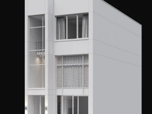 Modern house 07 3D Model