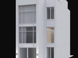 Modern house 07 Model 3D
