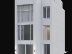 Modern house 07 3D Model