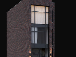 Modern house 07 Model 3D