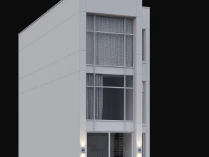 Modern house 07 3D Model
