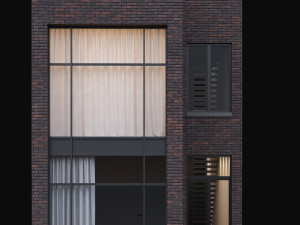 Modern house 07 Model 3D