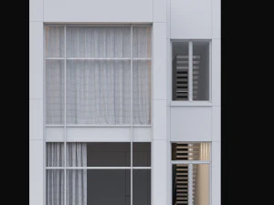 Modern house 07 3D Model