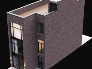Modern house 07 Model 3D