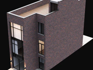 Modern house 07 3D Model