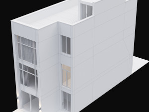 Modern house 07 Model 3D