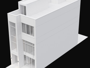 Modern house 07 Model 3D
