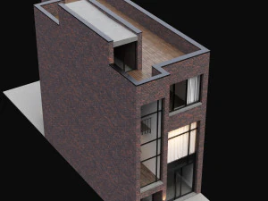 Modern house 07 3D Model