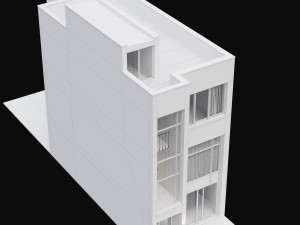 Modern house 07 Model 3D