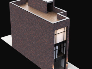 Modern house 07 Model 3D