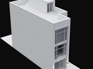 Modern house 07 3D Model