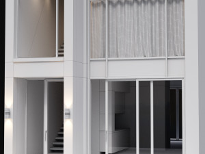 Modern house 07 Model 3D