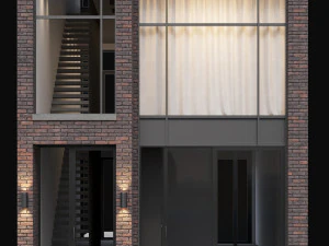 Modern house 07 3D Model