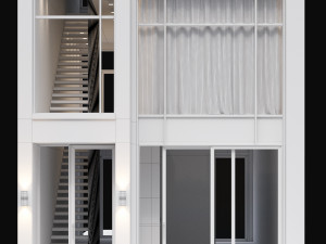 Modern house 07 Model 3D