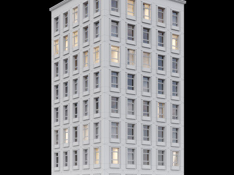 Modern building 2 Modello 3D