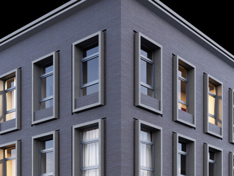 Modern building 2 Modello 3D