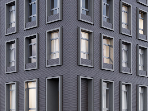 Modern building 2 Modello 3D