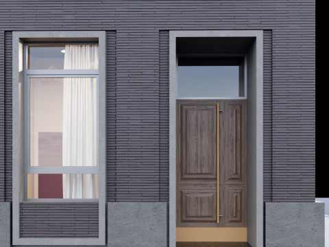 Modern building 2 Modello 3D