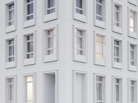 Modern gebouw 2 3D Model