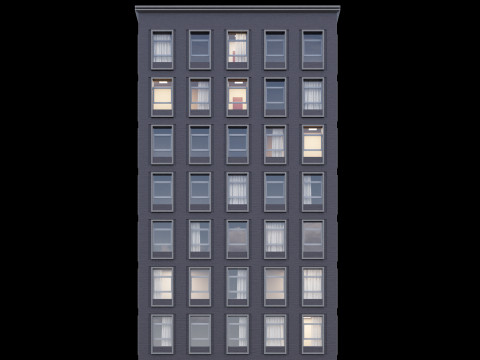 Modern building 2 Modello 3D