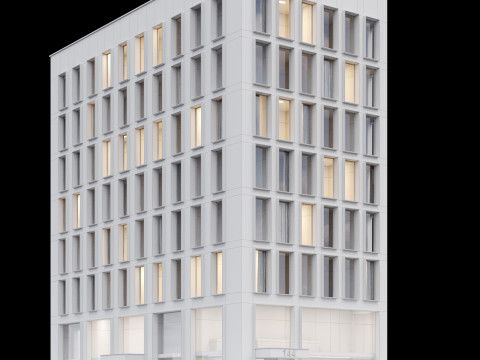 Modern building 3 3D 모델