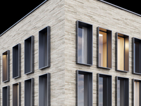 Modern building 3 3D 모델