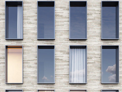 Modern building 3 3D Model
