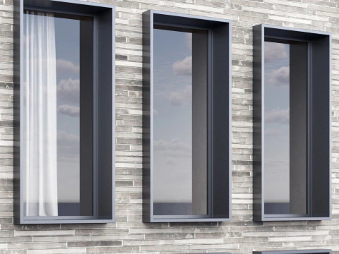 Modern building 3 3D Model