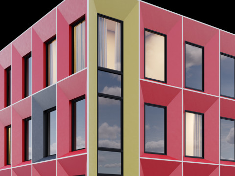 Modern building 5 3D 모델