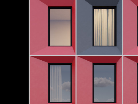 Modern building 5 3D 모델