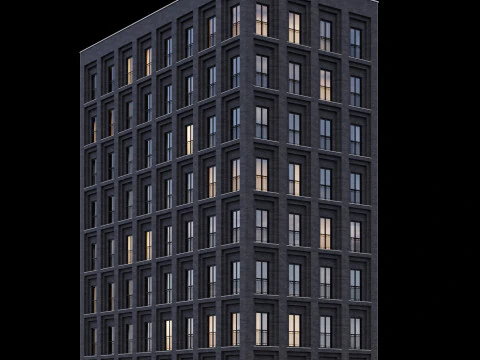 Modern building 6 3D Model