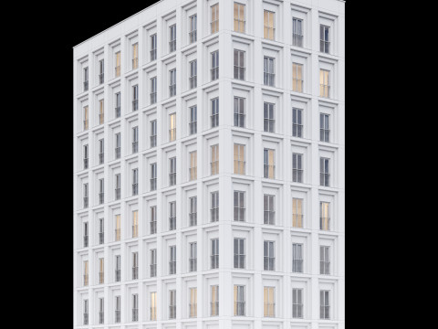 Modern building 6 Modello 3D