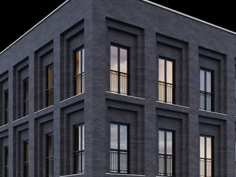 Modern building 6 Modello 3D