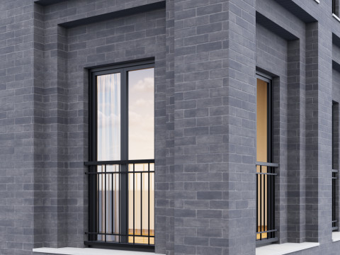 Modern building 6 Modello 3D