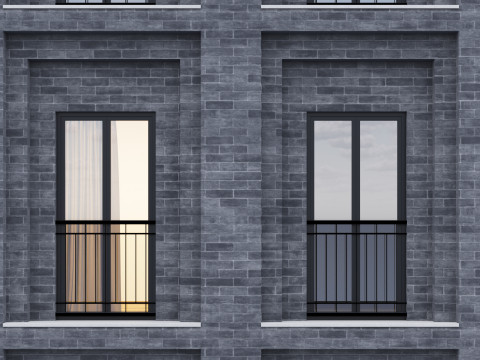 Modern building 6 Modello 3D